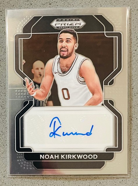 2022-21 Prizm Draft Picks DP-NKI Noah Kirkwood Silver Penmanship Auto Rookie RC