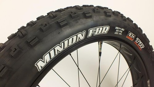 26 inch Fat Bike Wheelset Sun Ringle Mulefut 80 Novatec Thru Axle Maxxis - Picture 6 of 9