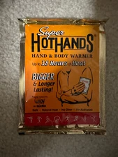HOTHANDS BODY AND HAND SUPER WARMER 18 HRS OF HEAT - 15 Packs