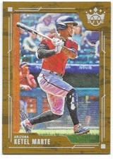 2022 Panini Diamond Kings Wood Frame Ketel Marte #14/18 (119) Diamondbacks FOTL