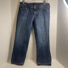 Citizens Of Humanity Women's Kelly 063 Low Waist Cropped Jeans Stretch Size 29