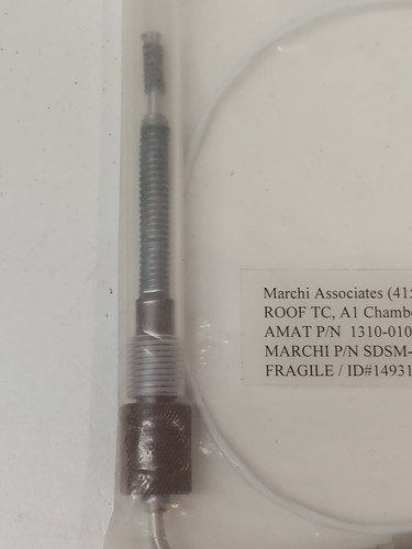 AMAT 1310-01049 T/C PROBE K-TYPE TFE-INSUL ROOF , 112120 NEW SHIELD BAG RA-B1 - Picture 4 of 6