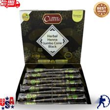 Pack- 12 MAROON Herbal Henna Cones Temporary Tattoo Body Art Mehandi ink