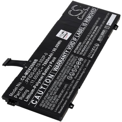 Akku für Medion Erazer Beast X25 Laptop 11,55V 7800mAh/90Wh Li-Polymer Schwarz