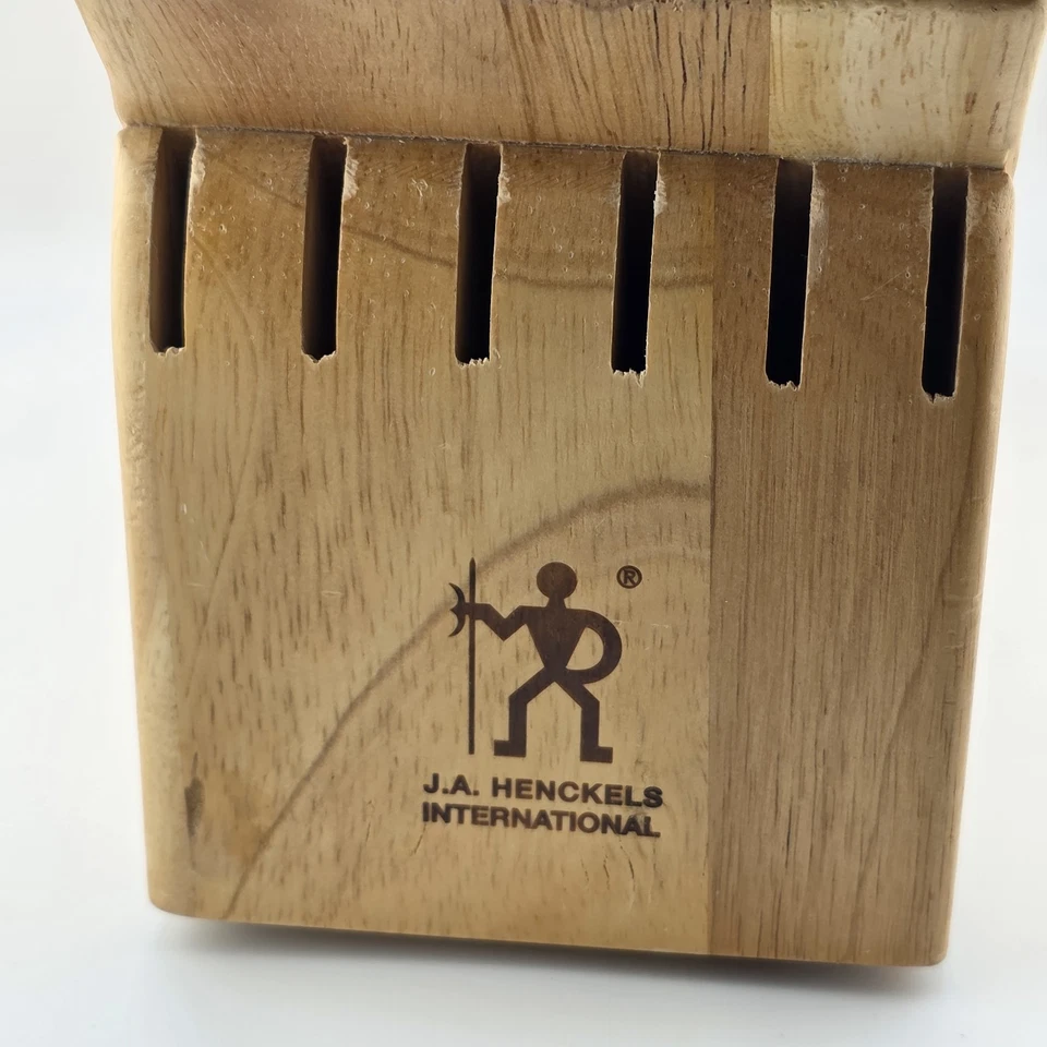 JA Henckels International Knife Block 16 Slot Wooden Knife Holder 35100-915 - Image 2 of 4