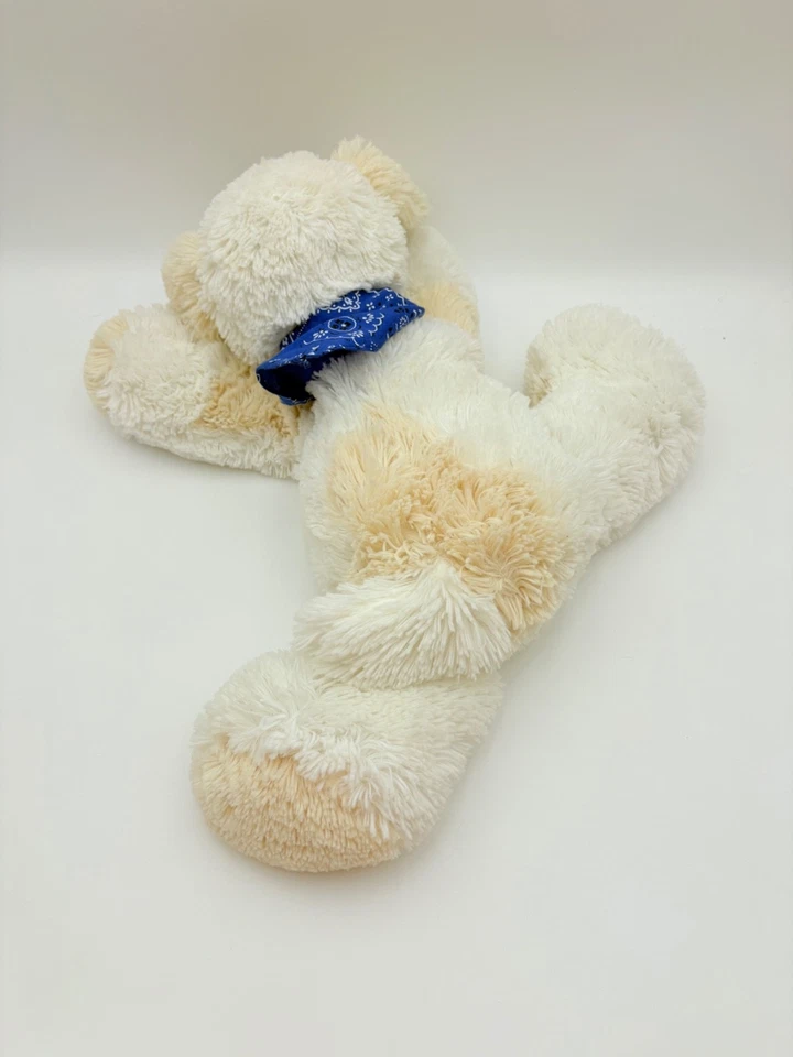 Animal Adventure Puppy Dog Plush Cream White Floppy Pillow 2007 - 20" - Image 3 of 4