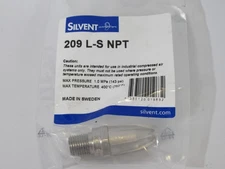 Silvent 209L-S Air Compress Jet Nozzle 5/32 Tip 145psi 1/4 NPT ! NWB !