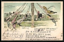 Artist lithograph Bruno Bürger & Ottillie No. 600, Erich Kleinhempel: Frisc