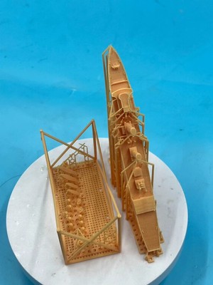 3D Printed 1/700 Model Kit German Navy Albatross Mine Layer Cruiser Unpainted