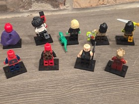 12 LEGO Marvel Super Heroes Minifigures Wolverine Chopper Magneto Deadpool Loki