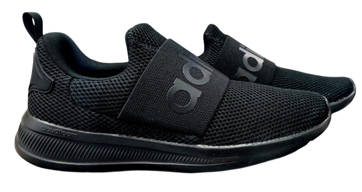 Adidas Lite Racer Adapt 4.0 Men's Size 10 Black Slip-On Running Shoes  H04296 NIB