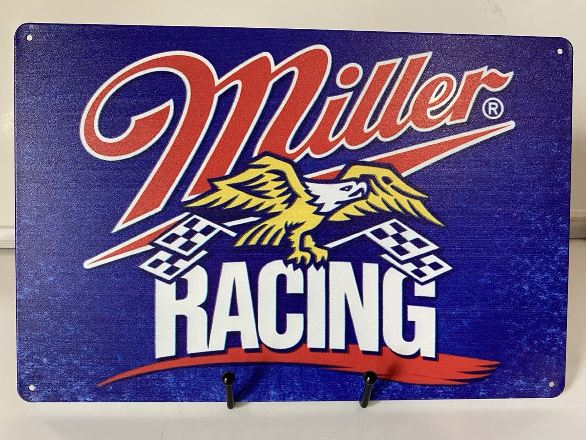 Miller Beer Racing Sign - NASCAR High Life - Miller Lite Beer | eBay