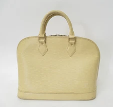 Authentic Louis Vuitton Epi Alma PM Hand Bag F#45661