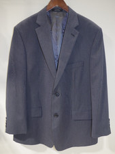 P1 Perry Ellis Portfolio Mens Blue Gray Tweed NEW Blazer Sport Coat 44S India