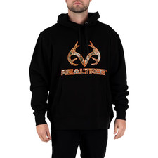 REALTREE Black Camo Logo HUNTING HOODIE SWEATSHIRT MENS XL NEW  NWT 