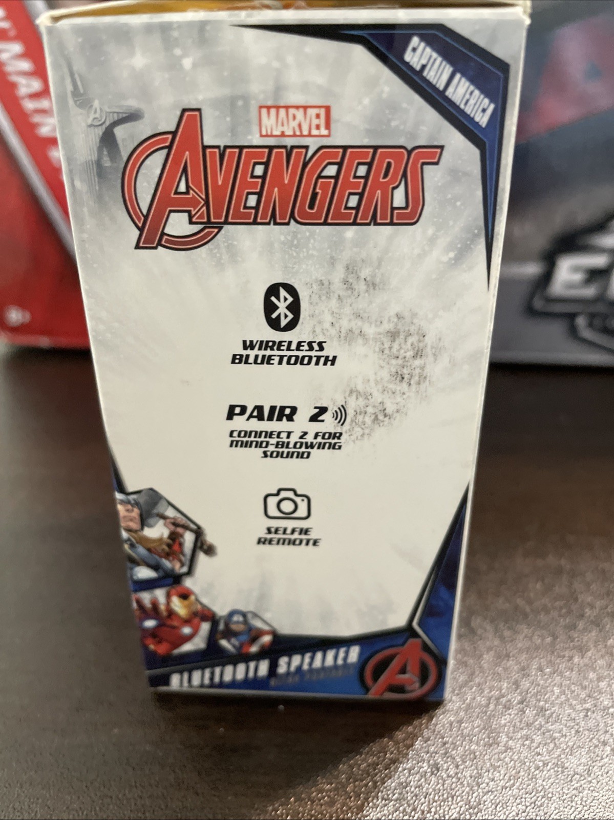 Bitty Boomers Marvel Avengers Captain America - Mini Bluetooth Speaker