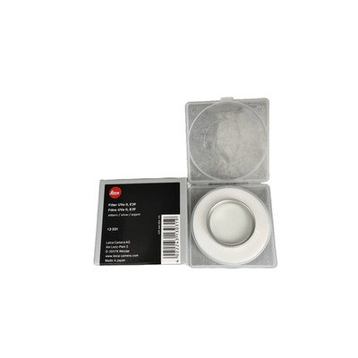 NEW Genuine Leica UV Filter UVa II E39 Silver #13031