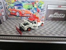 M2 Machines 1/64 1958 Chevrolet Apache Schneepflug Abschleppwagen Mähdrescher Post neuwertig