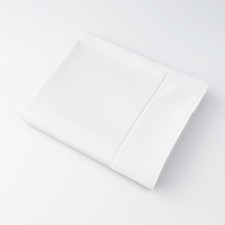 Cal King Flat Sheet Only 1 PCS 600 TC Cotton Top Sheet White Breathable