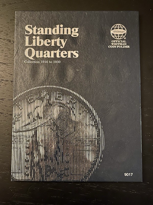 Whitman Standing Liberty Quarters Album/Folder 1916-1930 (9017) Great Condition!