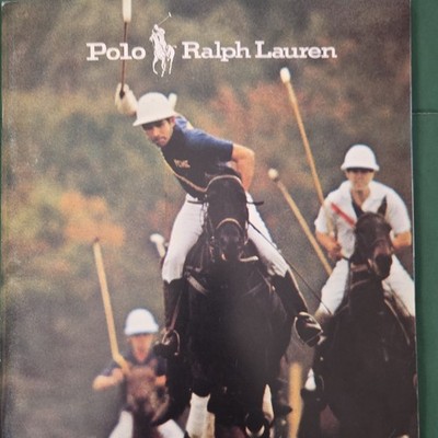 Polo Ralph Lauren 1981 Fall Illustrated Clothing & Fashion Catalog Booklet