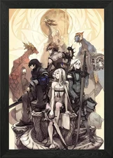 Drakengard Nier Framed Wall Art Poster Canvas Print Picture