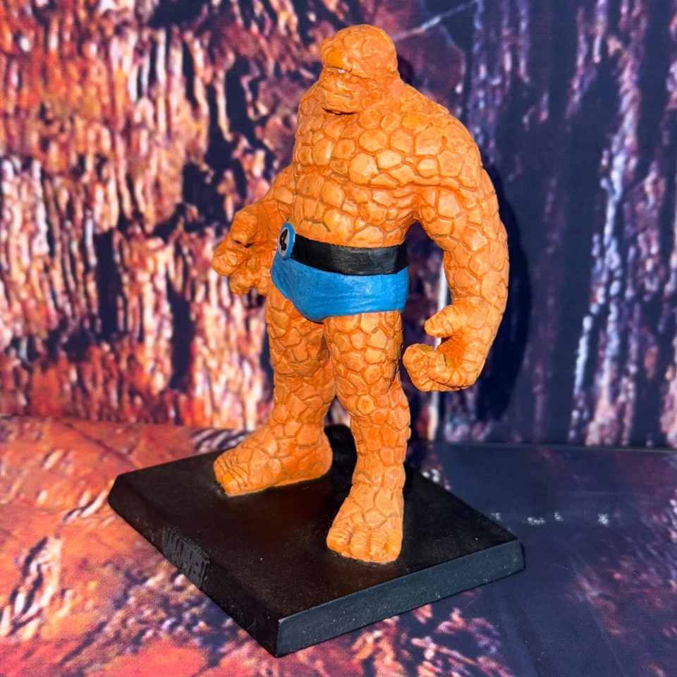 Eaglemoss 2005 Marvel The Thing Die-Cast Estatua Coleccionable SU/557 Fantastic 4 Foto 4 de 4