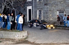 Bernard Beguin Willy Huret Alpine Renault A310 V6 Tour de Corse on- Old Photo