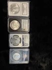 Silver Morgan Dollar Silver Eagle Coins  Pure Silver lot .9999