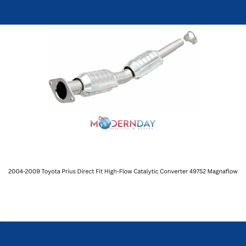 Compatível com 2004-2009 Toyota Prius ajuste direto conversor catalítico de alto fluxo 49752 - Imagem 4 de 4