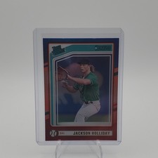 Panini 2024 Donruss Rated Prospect Jackson Holliday #184 Baltimore Orioles