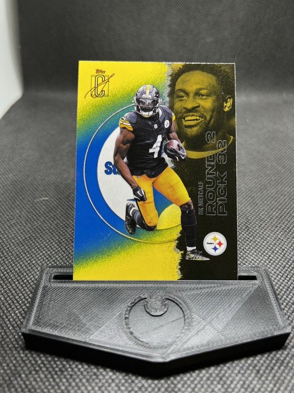 Topps Signature Class 2025 DK Metcalf Blue & Yellow #95 Steelers