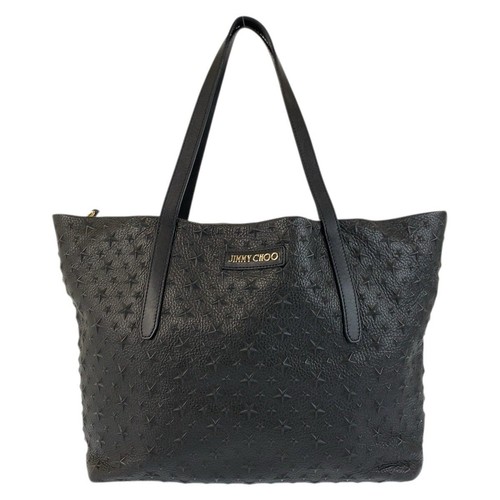 Jimmy Choo Pimlico Leather Tote Bag Women Black One Size