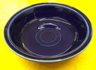 ⭐️⭐️⭐️⭐️⭐️ Fiesta Ware HLC Cobalt Blue Medium Ceramic Rimmed Bowl 6 7/8"
