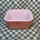 Vintage PYREX Pink Flamingo Refrigerator Dish 501 no lid Food Storage Fridgie