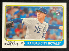 2023 Topps Heritage High Number (RC) Cole Ragans #652 Royals