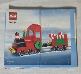 LEGO Seasonal 40034 Christmas Train- COMPLETE, Limited, Retired