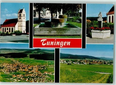 10249337 - 7201 Tuningen Rueckseite mit Abschuerfungen bzw Kleberesten