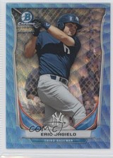 2014 Bowman Draft Top Prospects Chrome Blue Wave Refractor Eric Jagielo 0c6
