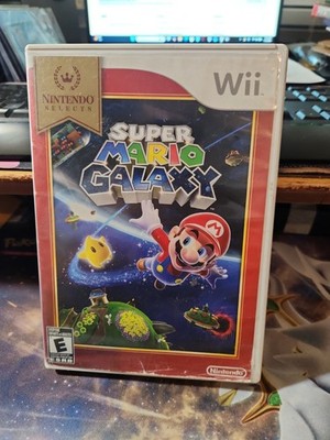 Nintendo Super Mario Galaxy Nintendo Selects Wii Disc w/ Case 