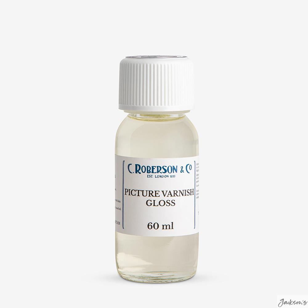 Roberson Gloss Picture Varnish Ketone Resin 60ml For Oil Painting Finish