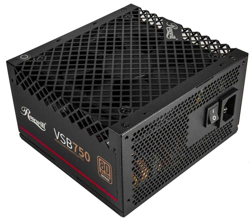 VSB 750W 80+ Bronze, ATX 3.0 & 3.1 Compatible, Semi-Modular Power Supply, PCI... - Image 2 of 4