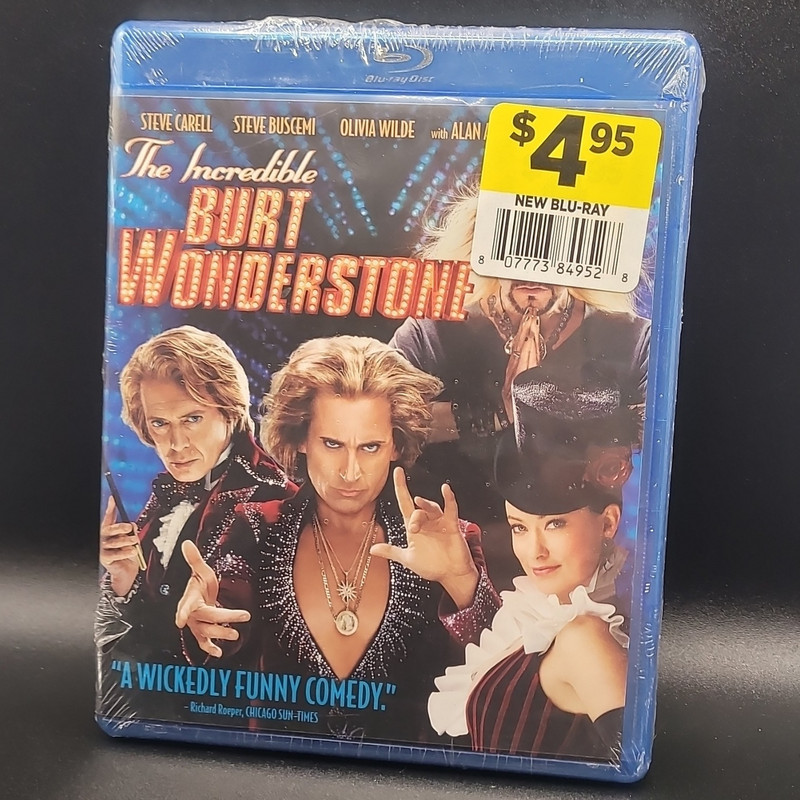 Warner Bros. The Incredible Burt Wonderstone Blu-ray PG-13 Carell Deleted 2013