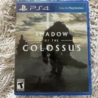 Shadow of the Colossus (Sony PlayStation 4, 2018) Very Good Condition Play Test