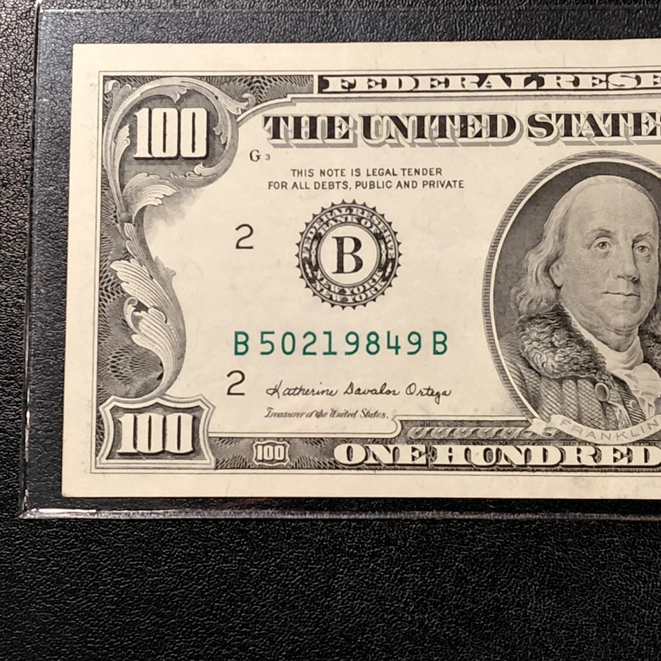 1988 One Hundred Dollar ($100) Federal Reserve Note - New York, NY (Nice) - Image 4 of 4