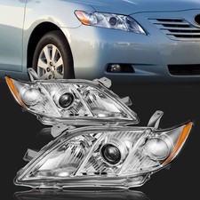 Pair Headlights Assembly For 2007 2008 2009 T...