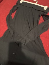 Woman’s Off The Shoulder Black Dress