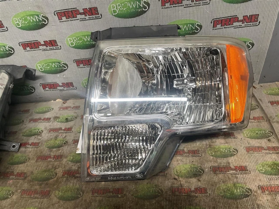 Faro del conductor halógeno borde brillante moldura para camioneta Ford F150 09-14 1933695 Foto 2 de 4