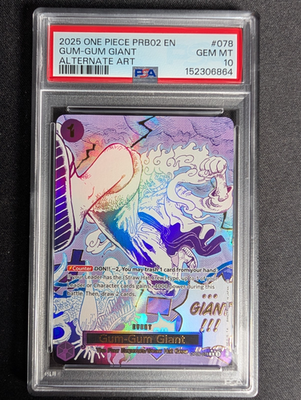 Gum-Gum Giant (Alternate Art) OP09-078 Premium Booster -The Best