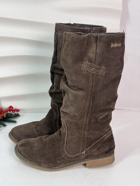 Women BeMega Boots Brown Suede 39